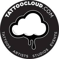 TattooCloud Round Blk 200x200