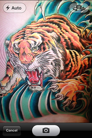 App Tour take photo pic