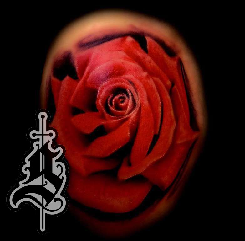 Rose_tattoo_red_sholder_color_realism_jason_frieling
