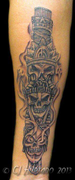 Totem-skulls