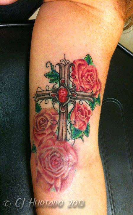 Cross-roses