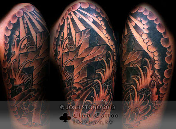 Club-tattoo-josh-stono-las-vegas-planet-hollywood-rock-of-ages-1