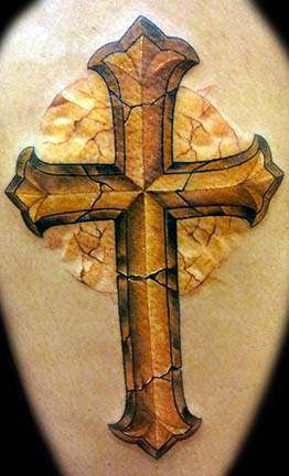 Club-tattoo-angel-galindo-las-vegas-cross-planet-hollywood