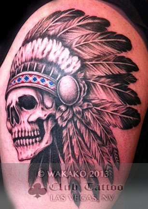 Club-tattoo-wakako-las-vegas-skull-2