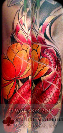 Club-tattoo-wakako-japanese-las-vegaskoi