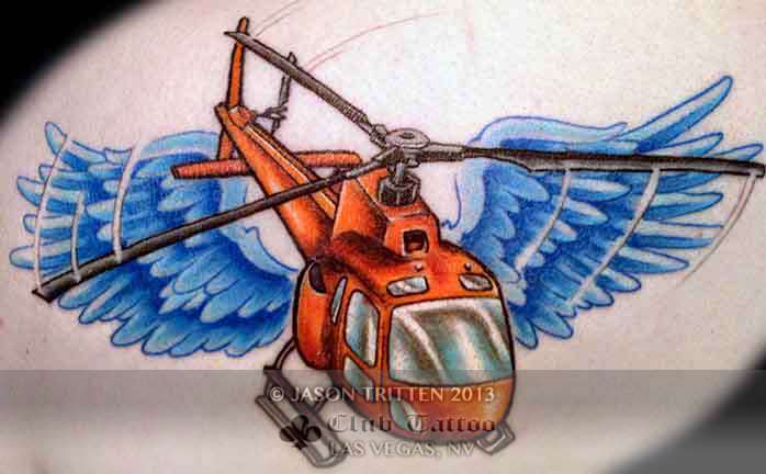 Club-tattoo-jason-tritten-las-vegas-helicopter-planet-hollywood