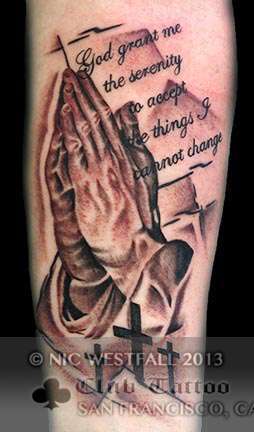 Club-tattoo-nic-westfall-san-francisco-praying-hands-pier-39