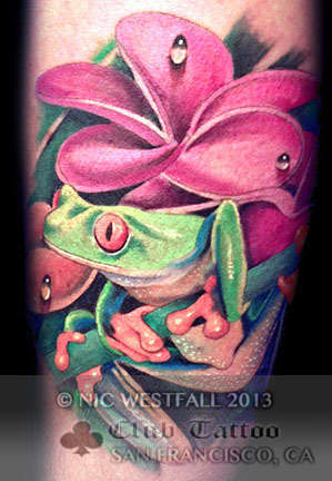 Club-tattoo-nic-westfall-san-francisco-pier-39-frog-1
