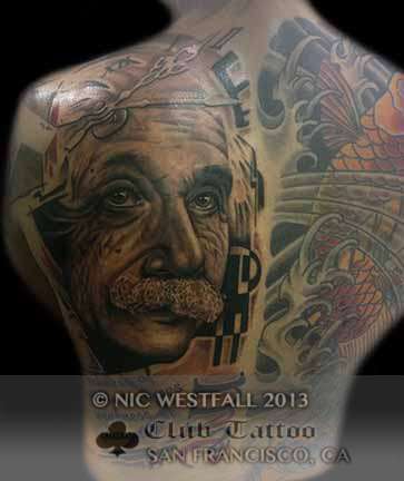 Club-tattoo-nic-westfall-san-francisco-pier-39-einstein