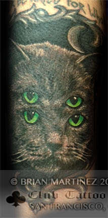 Club-tattoo-brian-martinez-san-francisco-pier-39-cat