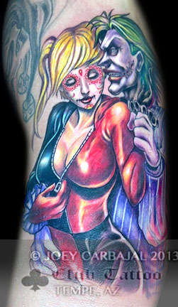 Club-tattoo-joey-carbajal-tempe-joker-pin-up
