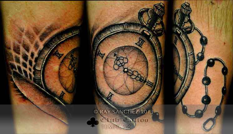 Club-tattoo-ray-sanchez-tempe-stop-watch