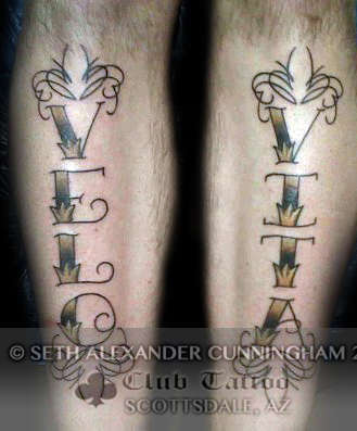 Club-tattoo-seth-scottsdale-lettering