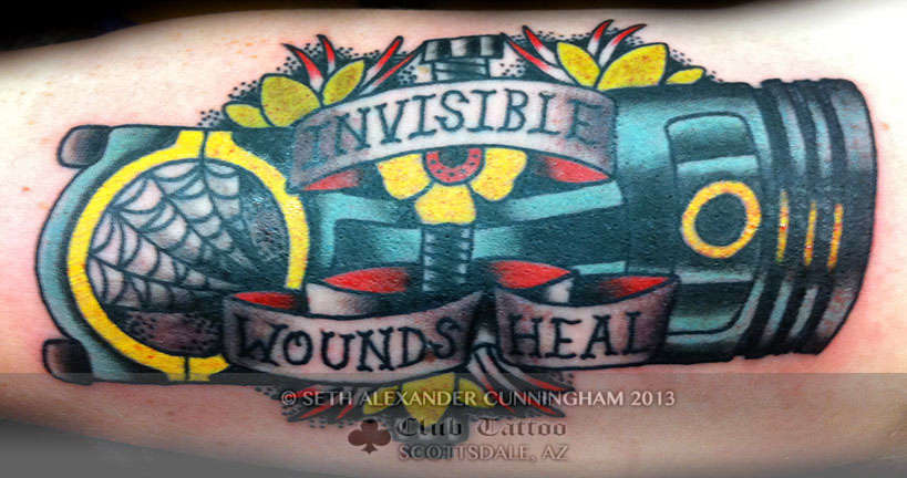 Club-tattoo-seth-alexander-cunningham-scottsdale-traditional-piston