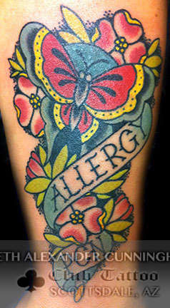 Club-tattoo-seth-alexander-cunningham-scottsdale-traditional-butterfly