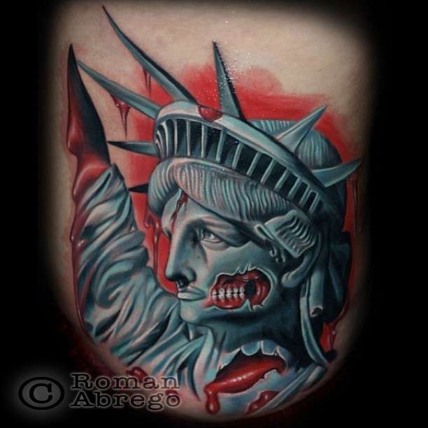 Roman-statue-of-liberty