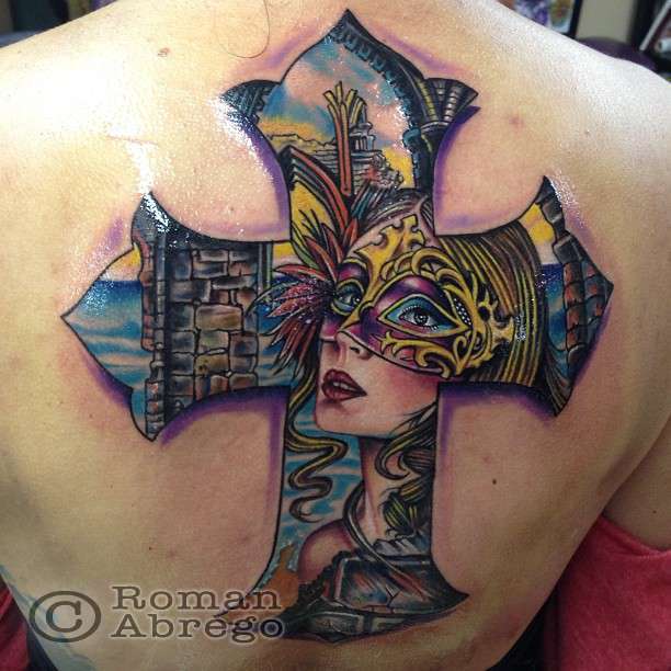 Roman-girl-cross-mask