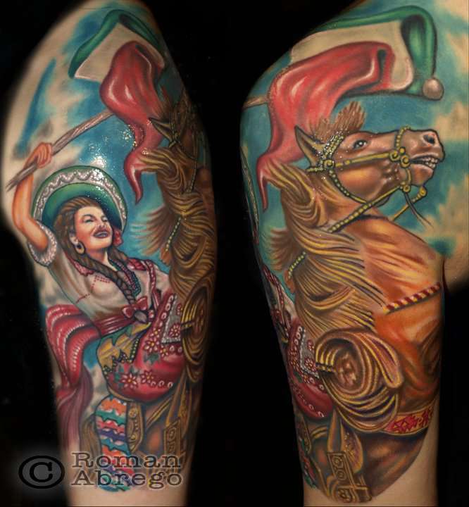 Roman-mexian-girl-on-horse