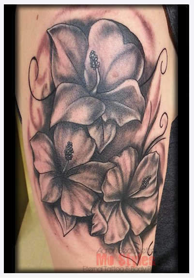 Eternal_tattoo_aaron_beaudette_mo_styles_lillies_traditional_black_gray