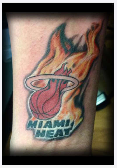 Eternal_tattoo_brandon_miller_miami_heat_basketball_logo