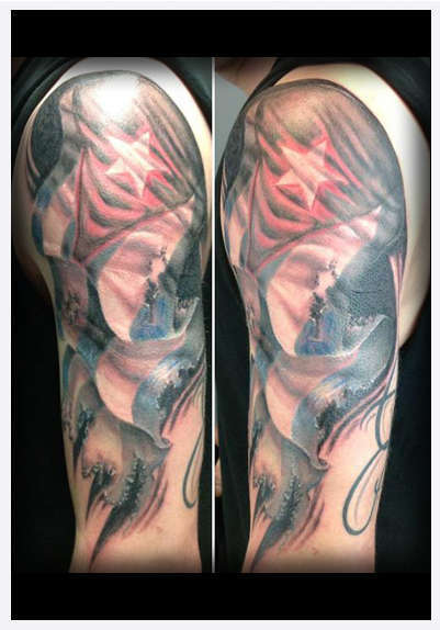Eternal_tattoo_brandon_miller_flag_sleeve_realistic_full_color