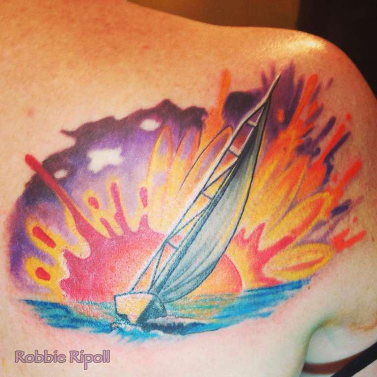 Robbie-sailboat