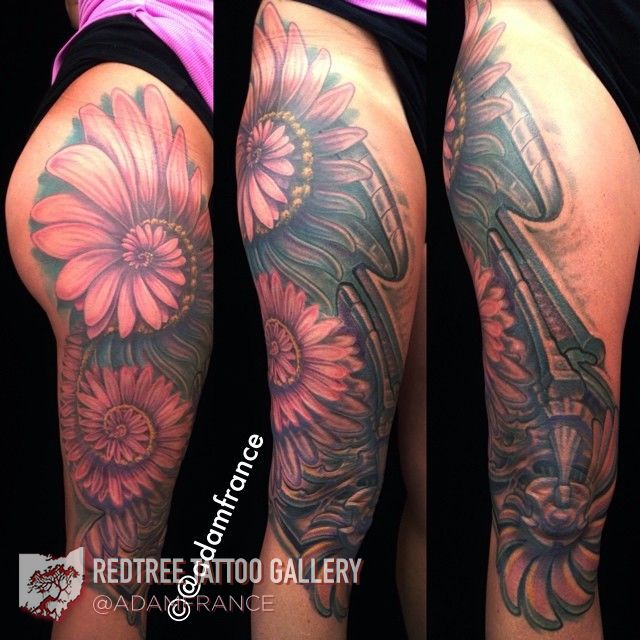 Adamfrance-floral-mech-leg