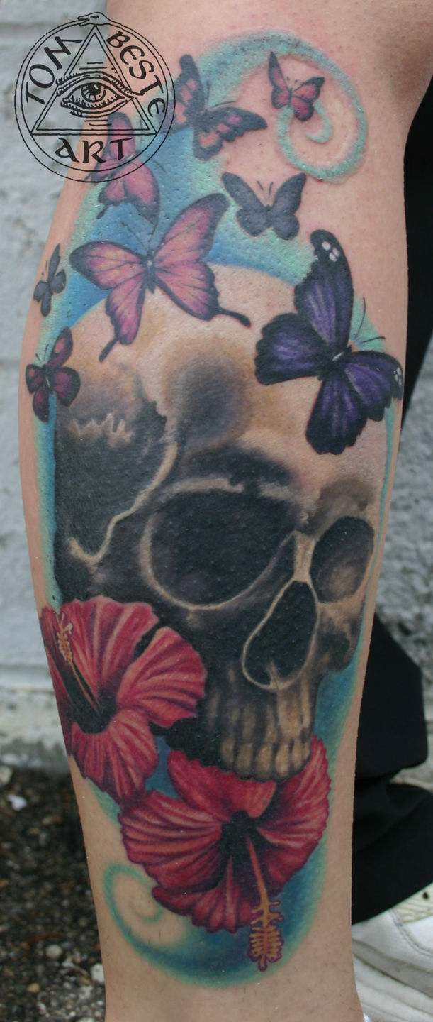 Skullbutterflieshisbiscus