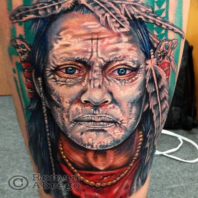 Roman-nat-amer-chief