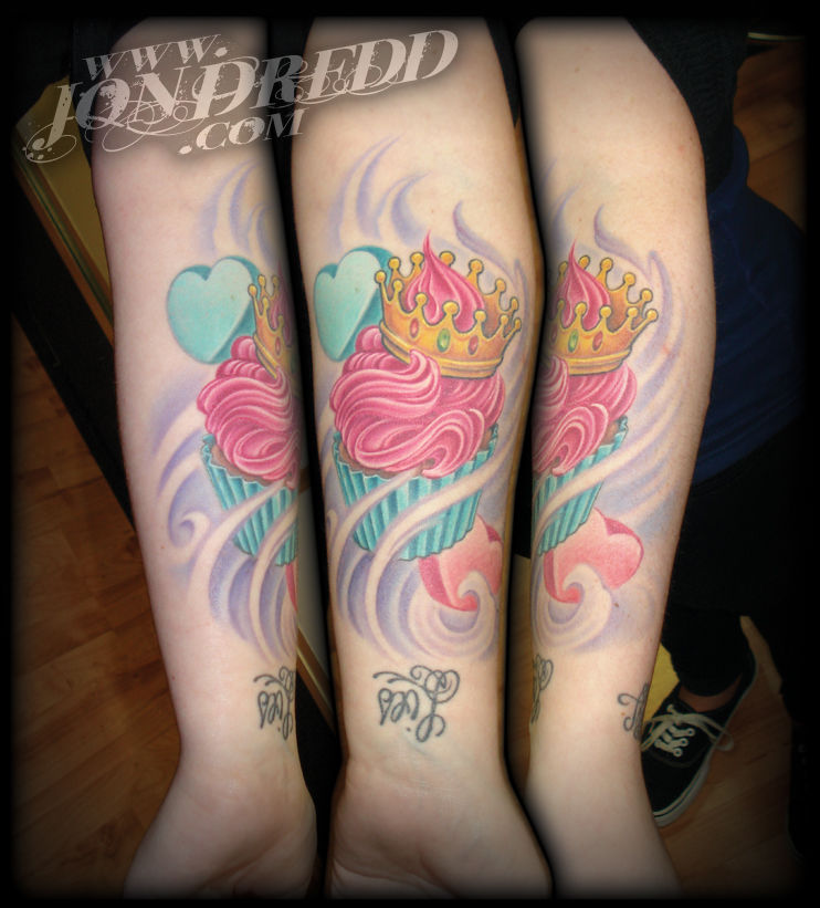 Cupcake_jon_kellogg_tattoos_crucial_tattoo_studio_maryland