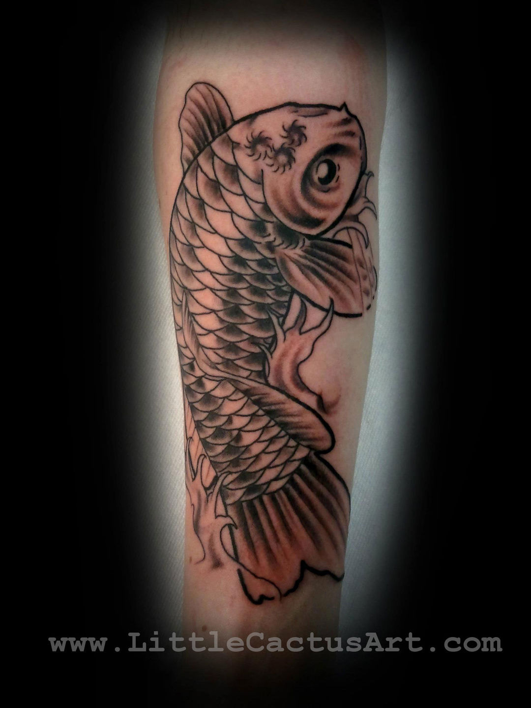 Koi-fish-black-grey-tattoo-little-cactus-art-jpg