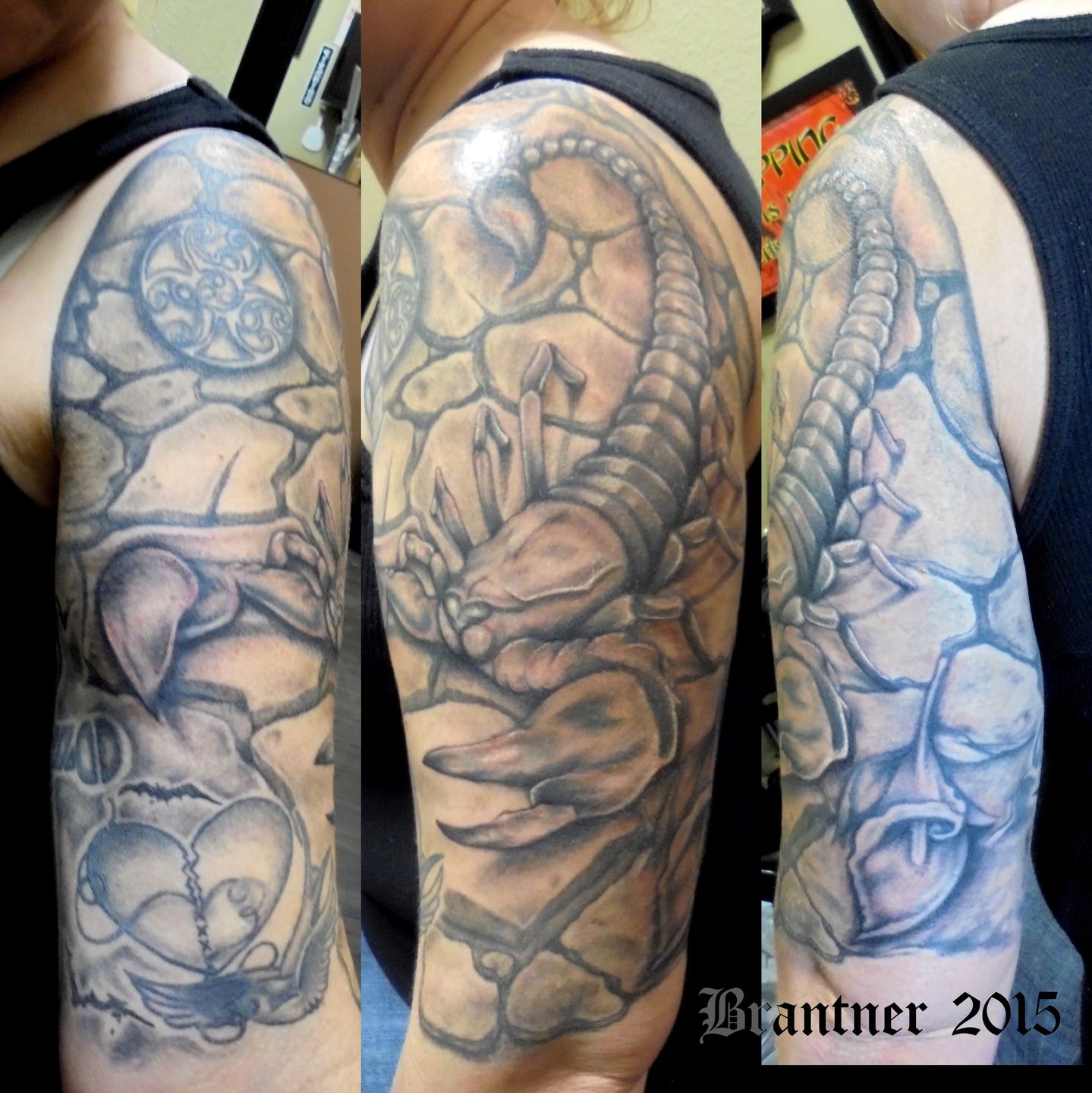 Scorpion_half_sleeve