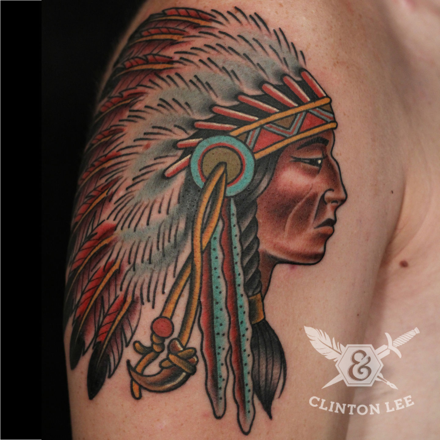 Clintonleetattooschief2