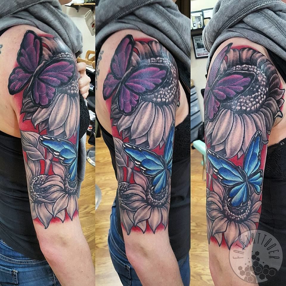 Butterfliesandflowers