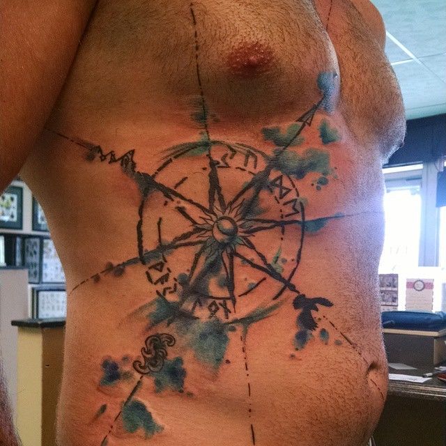 Compass_watercolor