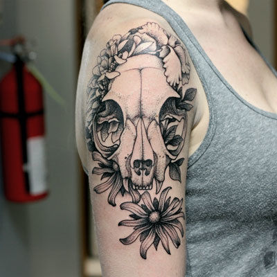 Badger-skull-tattoo-peter-anderson-the-bell-rose-tattoo-and-piercing-mobile-alabama