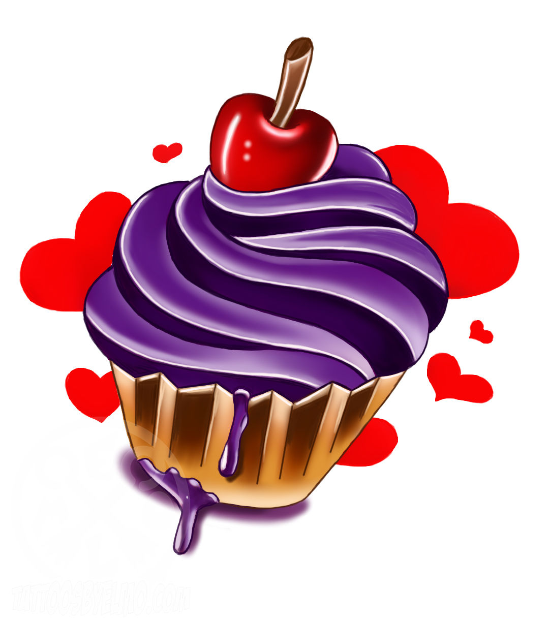 Cupcakesticker