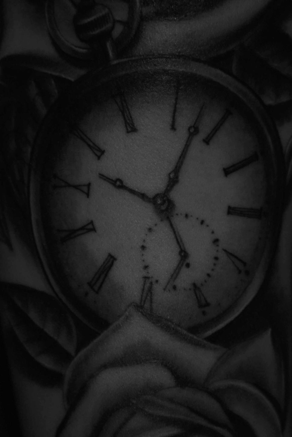 Pocket-watch-face-rosemary-mckevitt-tattoo-ireland