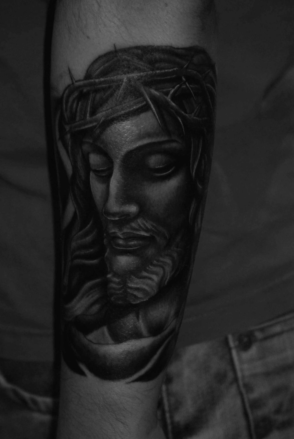 Jesus-christstatue-rosemary-mckevitt-tattoo-ireland