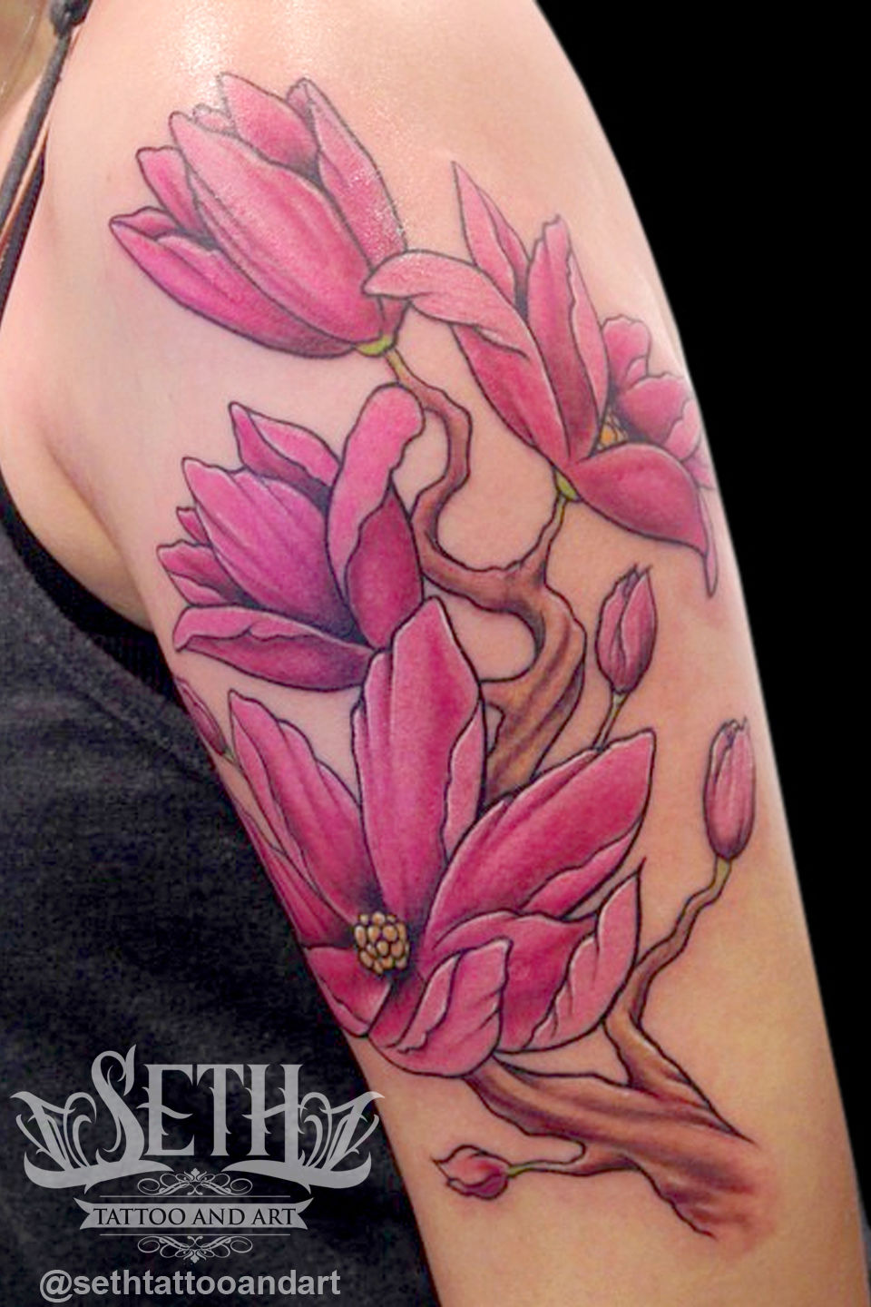 Flowers_tattoo__tattooed_tattoos_inked_ink__flowers_pretty_girly_cute_sexy_half_sleeve_tattoos_for_women_seth_michael