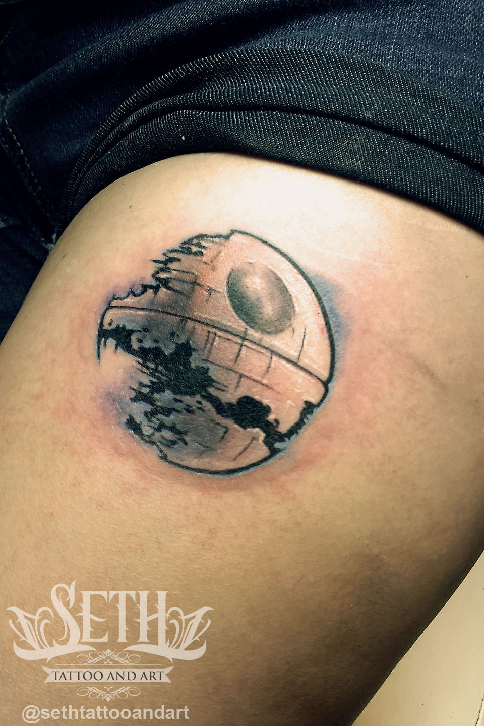 Death_star_tattoo_tattoos_tattooed_starwars_dark_side_jedi_rouge_empire_strikes_back_sexy_tattoo_cartoon_new_school_newschool__seth_michael__tatted_inked_up_sexy_inked_life