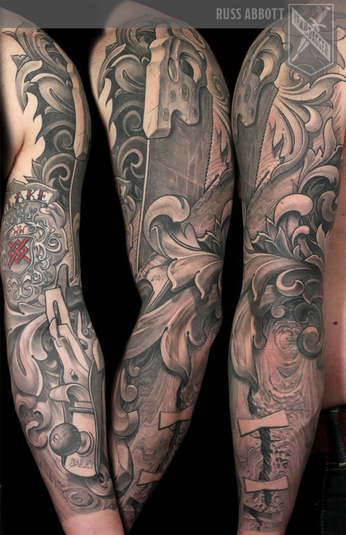 Woodworking_live_edge_bowtie_joint_carpenter_black_gray_tattoo_sleeve_russ_abbott_atlanta