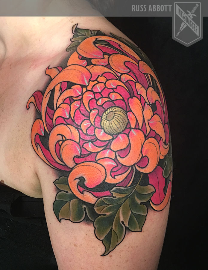 Chrysanthemum_flower_tattoo_russ_abbott_atlanta