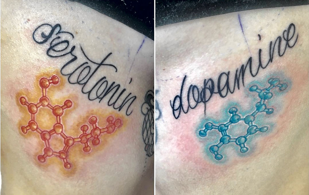 Serotonin_dopaminetattoo2017