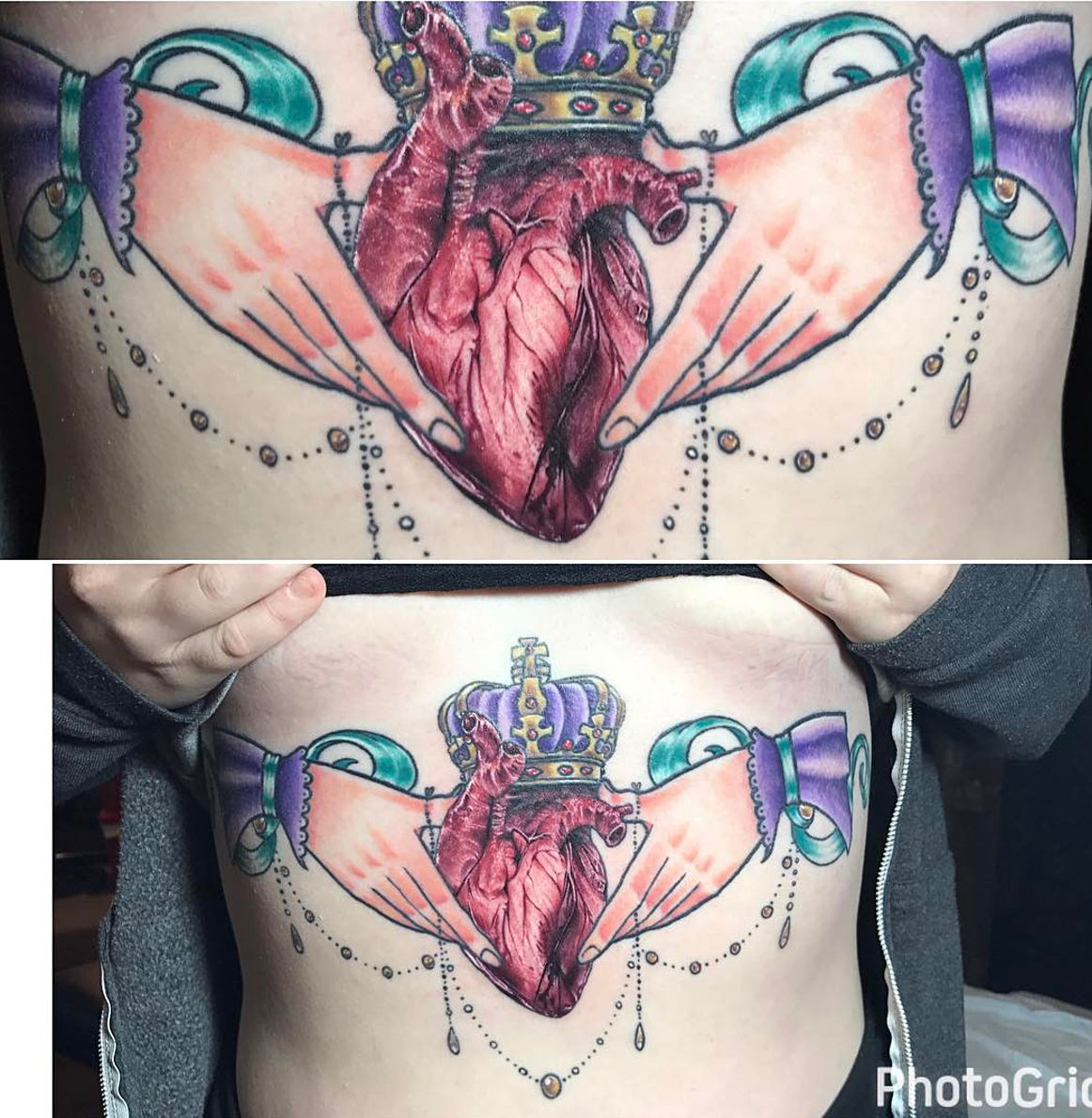 Heartcladdaghtattoo2017