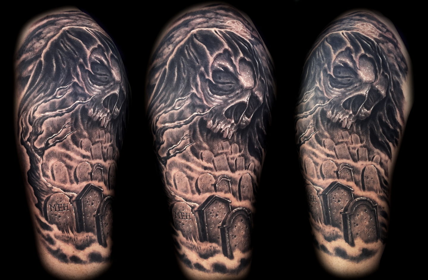 Las-vegas-tattoo-artist_joe-riley_grim-reaper-graveyard-tattoo