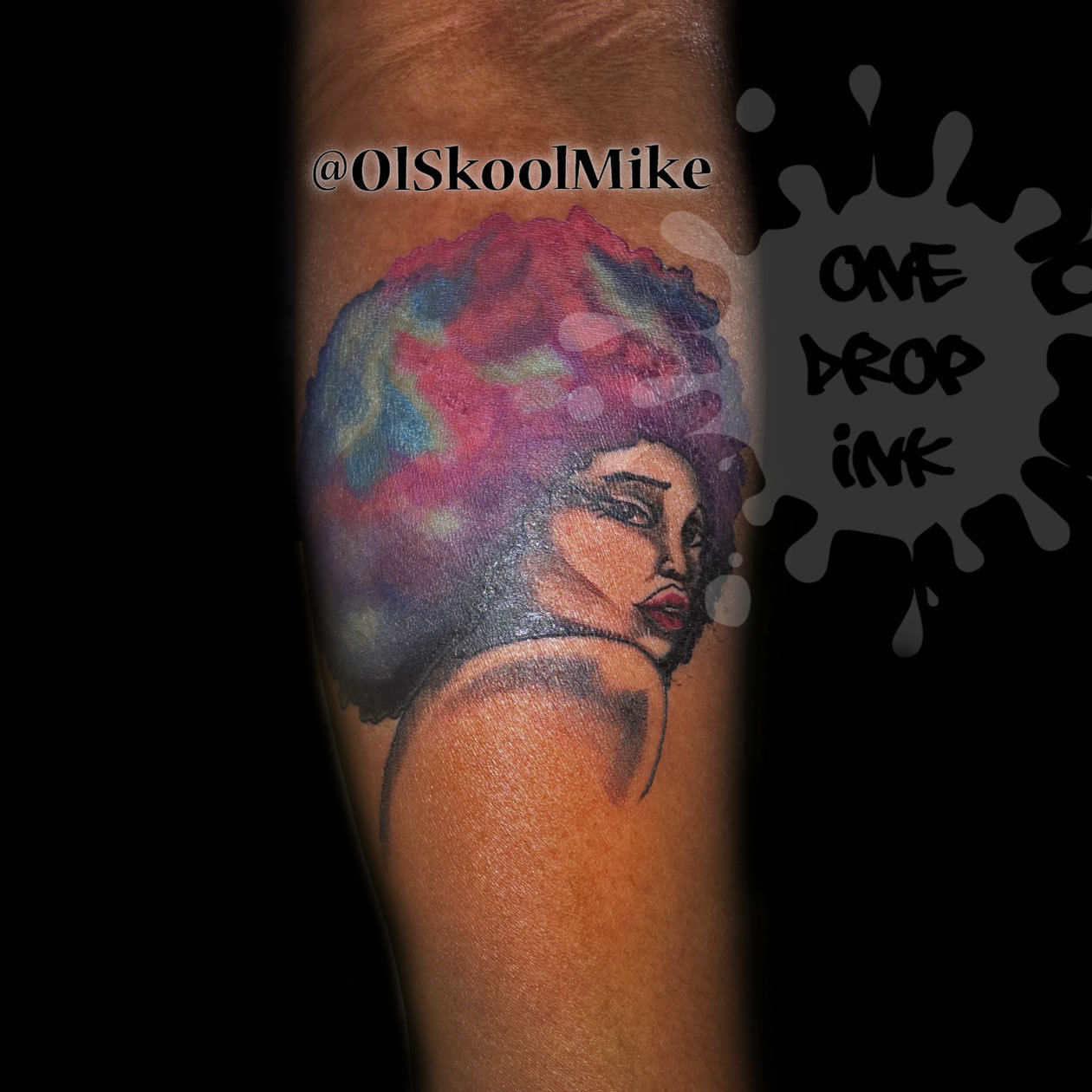Olskool-watercolorafrowomanarmpiece-watermarked