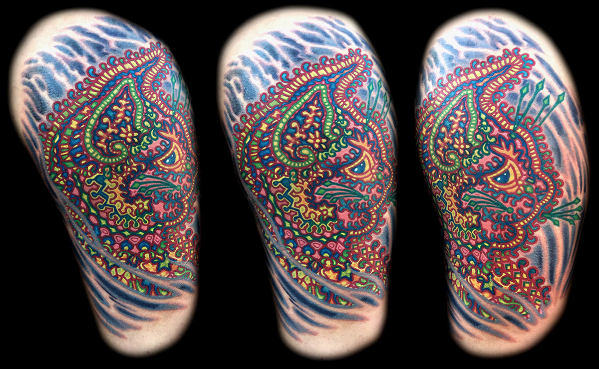 Crazy-cat-tattoo-color-best-tattoo-artist-las-vegas-henderson-joe-riley