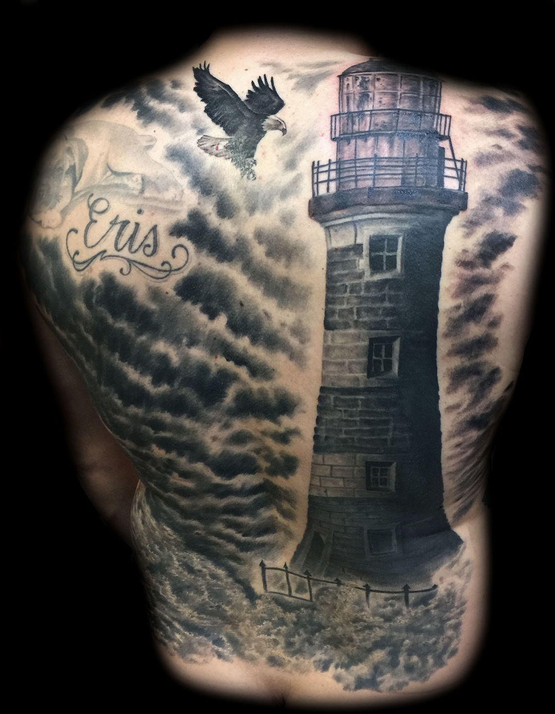 Best-las-vegas-tattoo-artists-shops-joe-riley-inner-visions-tattoo-lighthouse-tattoos