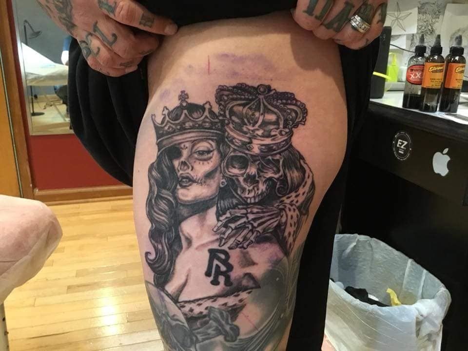 Skull_king_and_queen